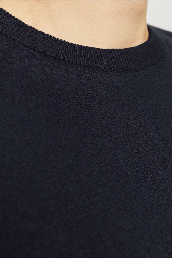 JREBCALLUM KNIT CREW NECK NOOS 12263734 Navy Blazer